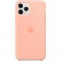Apple Silikonski ovitek za iPhone 11 Pro Max - rožnata grenivka