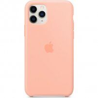 Apple Silikonski ovitek za iPhone 11 Pro Max - rožnata grenivka