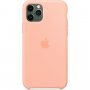 Apple Silikonski ovitek za iPhone 11 Pro Max - rožnata grenivka