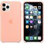 Apple Silikonski ovitek za iPhone 11 Pro Max - rožnata grenivka