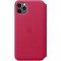 Originalni Apple Folio usnjeni etui za iPhone 11 Pro Max - malina