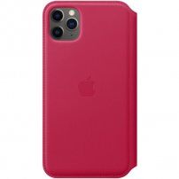Originalni Apple Folio usnjeni etui za iPhone 11 Pro Max - malina