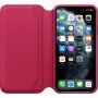 Originalni Apple Folio usnjeni etui za iPhone 11 Pro Max - malina