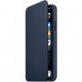Originalni Apple Folio usnjeni etui za iPhone 11 Pro Max - temno modra