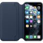 Originalni Apple Folio usnjeni etui za iPhone 11 Pro Max - temno modra