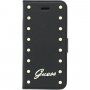Guess Studded Folio flip etui za iPhone 6 Plus / 6S Plus - črna