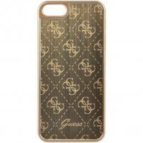 Guess 4G Aluminium ovitek za iPhone 5 / 5S / SE (2016) - zlati