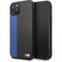 BMW Carbon Stripe ovitek za iPhone 11 Pro Max - modro