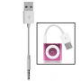 Kabel za sinhronizacijo in polnjenje za iPod shuffle - 10cm - bela