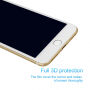 BASEUS kaljeno 3D steklo za celoten obod telefona za iPhone 8/7 - 0,23 mm - bela