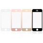 Kaljeno 3D steklo na celotnem obodu telefona za iPhone SE (2016) / 5S / 5 - 0,3 mm - rose gold