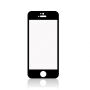 Kaljeno 3D steklo na celotnem obodu telefona za iPhone SE (2016) / 5S / 5 - 0,3 mm - črna