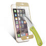 Kaljeno 3D steklo na celotnem obodu telefona za iPhone 6S / 6 - 0,3 mm - zlato