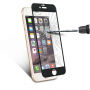 Kaljeno 3D steklo na celotnem obodu telefona za iPhone 6S / 6 - 0,3 mm - črna