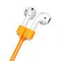 BASEUS silikonsko magnetno držalo proti izgubam za AirPods - oranžna