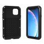 Love Mei super trpežen etui proti udarcem, vodi in prahu za iPhone 11 - črna