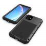 Love Mei super trpežen etui proti udarcem, vodi in prahu za iPhone 11 - črna