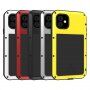 Love Mei super trpežen etui proti udarcem, vodi in prahu za iPhone 11 - črna