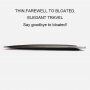 Totudesign torbica iz PU usnja za MacBook 13" / Air 13" / Pro 13" - črna