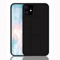 Ovitek z funkcijo stojala / ročaja za iPhone 11 - črna