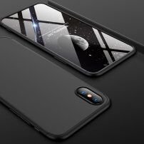 GKK ovitek s 360-stopinjsko zaščito pred udarci za iPhone XS Max - črna