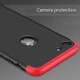 GKK ovitek s 360-stopinjsko zaščito pred udarci za iPhone 7- črna
