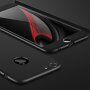 GKK ovitek s 360-stopinjsko zaščito pred udarci za iPhone 6 / 6S - črna