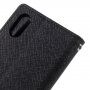 Mercury Goospery etui za denarnico za iPhone X / XS - črna