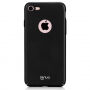 Luksuzna in ultra tanka prevleka za Apple iPhone 8 - črna
