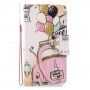 Flip etui roza retro avtomobil za iPhone 7/8/SE (2020) - barvita