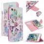 Flip etui lilije za iPhone 7/8/SE (2020) - barvita