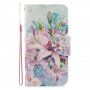 Flip etui lilije za iPhone 7/8/SE (2020) - barvita