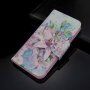 Flip etui lilije za iPhone 7/8/SE (2020) - barvita