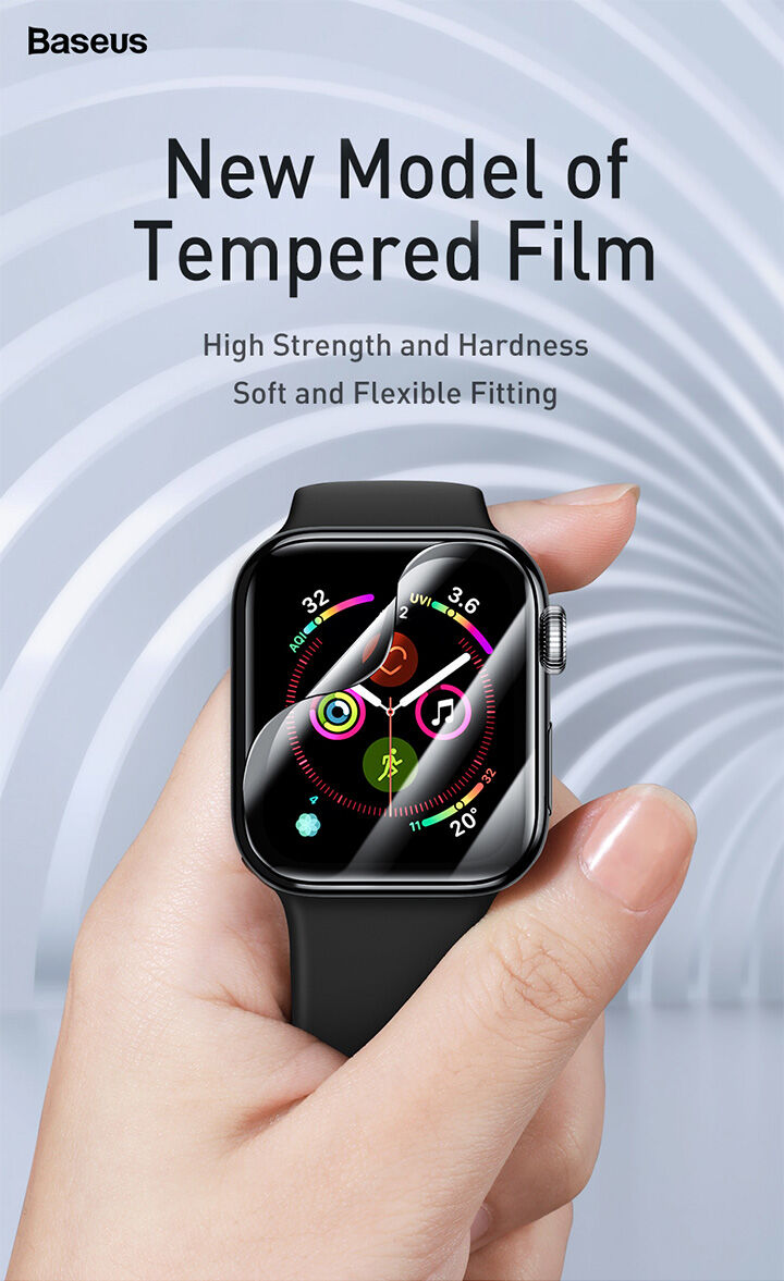 BASEUS kaljeno steklo za Apple Watch 38mm