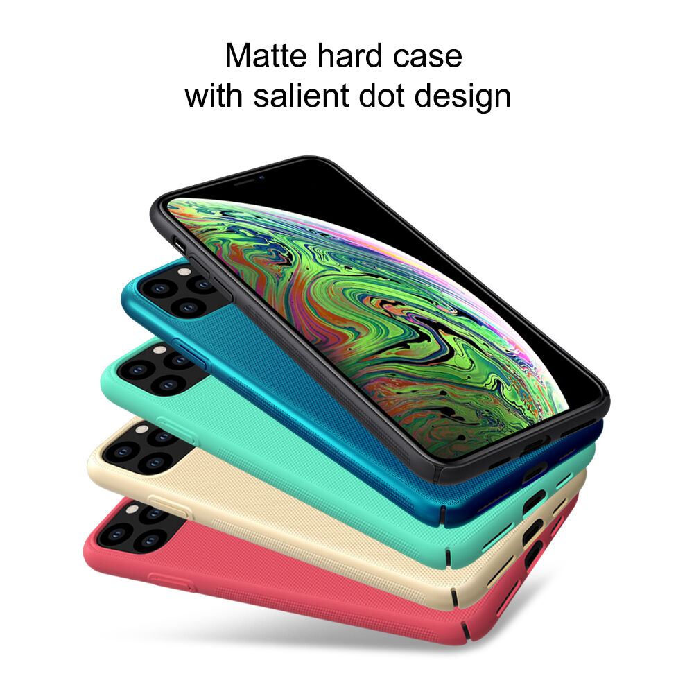 Nillkin mat ovitek s hrapavo površino za iPhone 11 Pro Max - modro