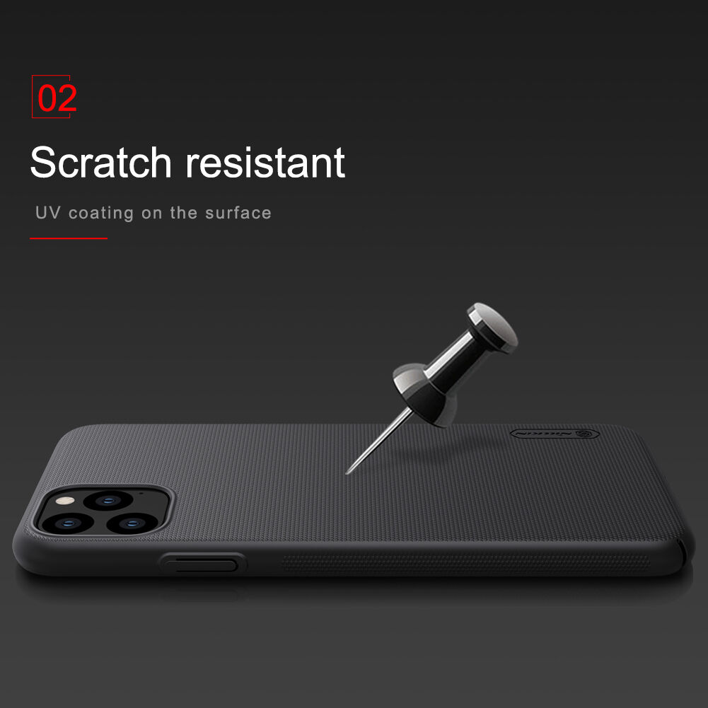 Nillkin mat ovitek s hrapavo površino za iPhone 11 Pro Max - modro