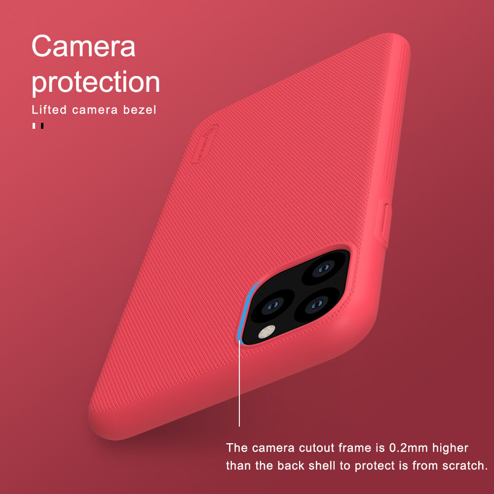 Nillkin mat ovitek s hrapavo površino za iPhone 11 Pro Max - modro