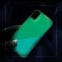 Prelivajoči ovitek, ki se sveti v temi za iPhone XS Max - vijolično-rdeča