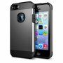 Super trpežna prevleka "Armor" za iPhone 5 / 5S / SE (2016) - siva