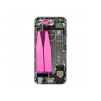 Popolnoma nameščen nadomestni zadnji pokrov za Apple iPhone 6 - prostorsko siva