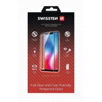SWISSTEN 2.5D kaljeno steklo vklopljeno iPhone 8/7 - trdota 9H - debelina 0,3 mm
