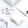 i18 TWS brezžične slušalke s polnilnim etuijem za naprave Apple - bela