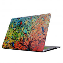 Zaščitna prevleka za MacBook Air 13 "(A1369 / A1466) - drevo polno barv