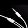 Slušalke z mikrofonom in daljinskim upravljalnikom za Apple naprava - bela