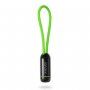 X-LEVEL Eleganten USB / strelovodni kabel za Apple iPhone / iPad / iPod - 8cm - zelena