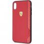 Ferrari On Track ovitek za iPhone XS Max - rdeče
