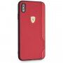 Ferrari On Track ovitek za iPhone XS Max - rdeče