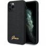 Guess Lizard ovitek iz PU usnja za iPhone 11 Pro Max - črna