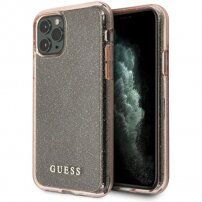 Guess Glitter ovitek za iPhone 11 Pro Max - roza
