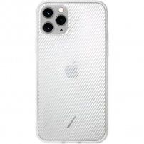 Native Onion rebrast prozoren ovitek za iPhone 11 Pro Max - bela